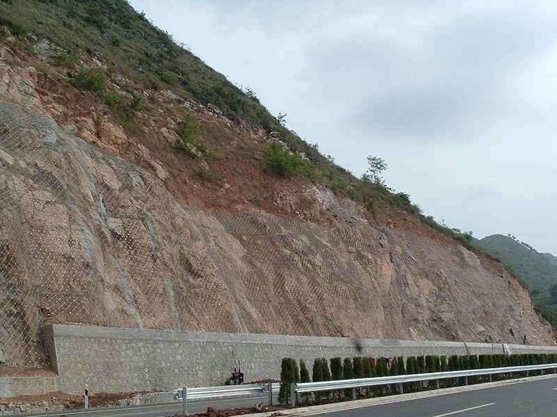 柔性主動防護網